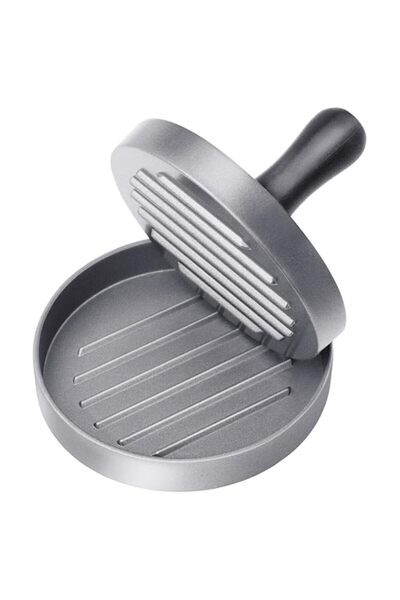 Generic مكبس برجر من الفولاذ المقاوم للصدأ بدرجة الطعام من Asdirne، مكبس باتي...