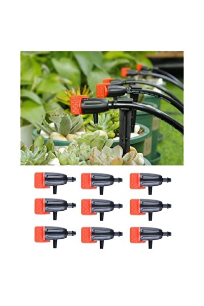 Generic Bukela Drip Irrigation Inline Dripper for 4mm/7mm Hose, 30 Pieces Adj...