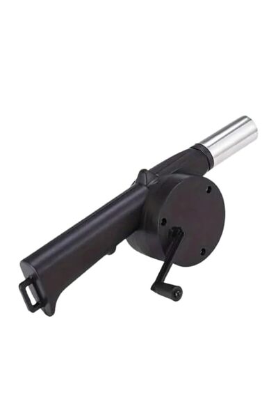 Generic منفاخ شواء محمول يعمل يدويًا - مصنوع من البلاستيك المتين، مثالي للشوا...