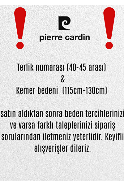 Pierre Cardin Erkek 5 Parça Robdöşambr & Uzun Kollu - Kısa Kollu Takım & Deri Terlik L1.PC.5560.291