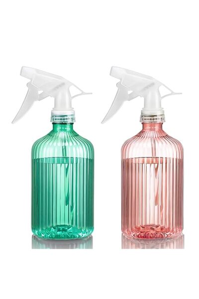 Generic زجاجات رش BIGTHREE، قطعتان من زجاجات الرش الفارغة، رذاذ نباتي مع رأس ...