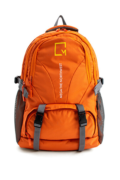 Travel POLO Turuncu Dağcı Tipi Kamp ve Laptop Sırt Çantası 6009