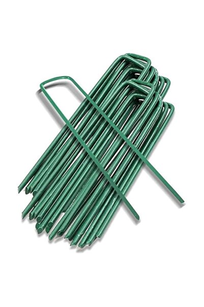 Generic ROUNY Garden Stakes Ground Staples Landscape Securing Anchor Pegs Gar...