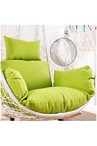 Generic وسادة لأرجوحة كرسي البيض، وسادة كرسي معلق في الهواء الطلق ناعمة، كرسي...