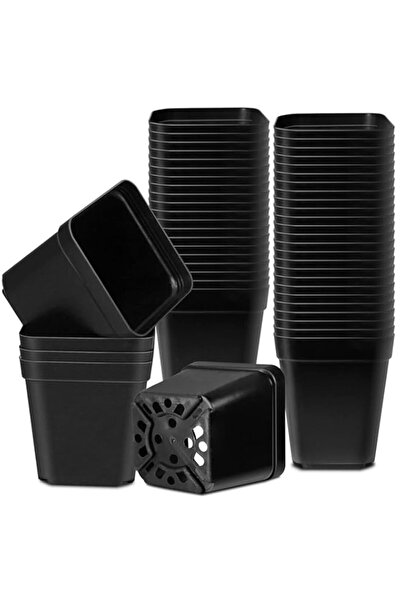 Generic 20 PCS Seed Starting Pots, 7cm Plastic Nursery Pots Square Plant Pots...