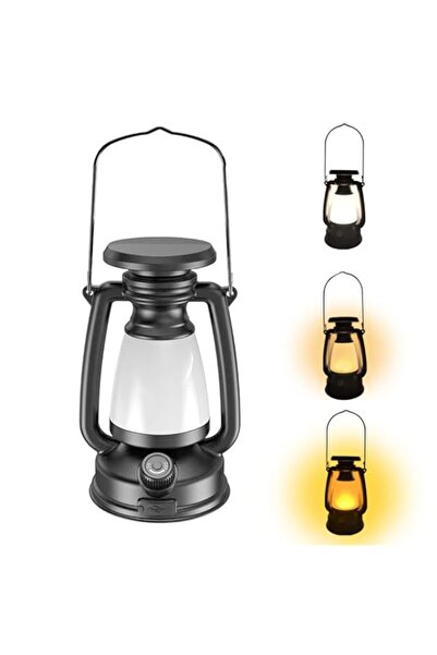 Generic مصباح تخييم يعمل بالطاقة الشمسية LED خارجي من YZYOE، إضاءة متنقلة قاب...