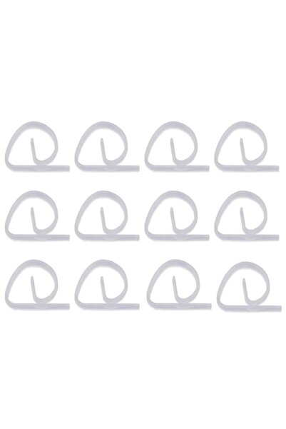 Generic Clear Tablecloth Clips, 12PCS picnic table clip, plastic Table cover ...