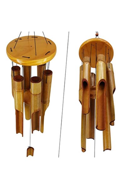 Generic Bamboo Wind Chimes Outdoor,Wooden Wind Chimes with Amazing Deep Tone,...