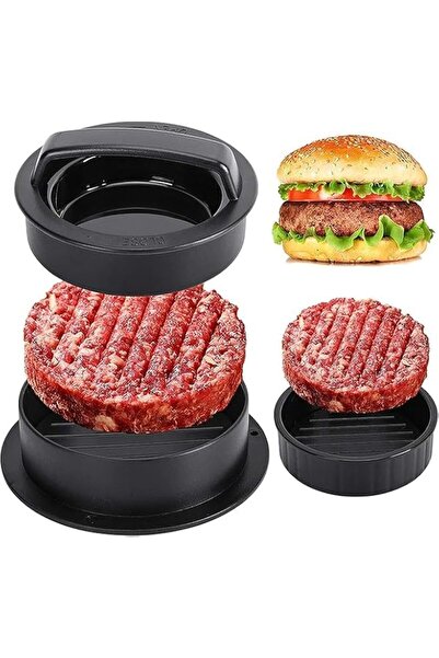 Generic Hamburger Press Patty Maker, Burger Press, 3 in 1 Non-Stick Meat Beef...