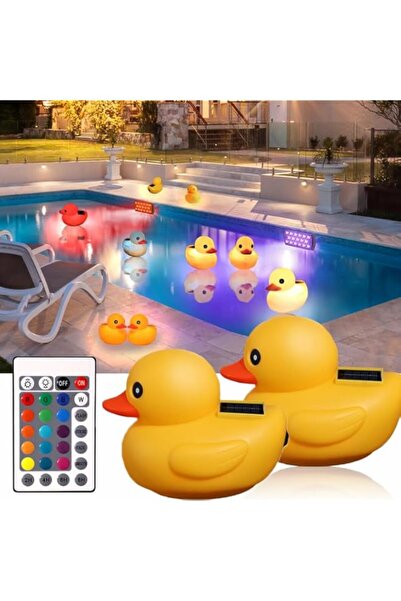 Generic مصباح حمام سباحة يعمل بالطاقة الشمسية على شكل بطة من NALACAL - مصباح ...