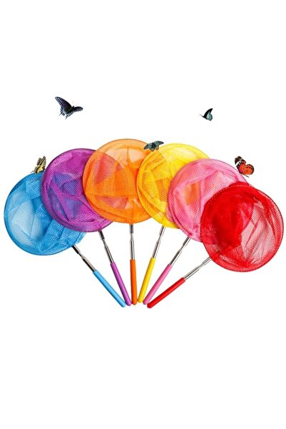 Generic شبكة صيد قابلة للسحب على شكل فراشة من YLmeet للأطفال، مثالية لصيد الح...