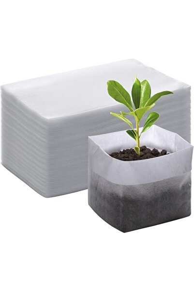 Generic أكياس زراعة شتلات قابلة للتحلل الحيوي من يلاجوي، ١٠٠ كيس - أكياس زراع...