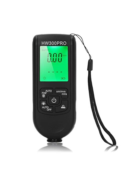 Generic مقياس سمك الطلاء، عداد رقمي لاختبار سمك طلاء السيارات مع إيقاف تشغيل ...