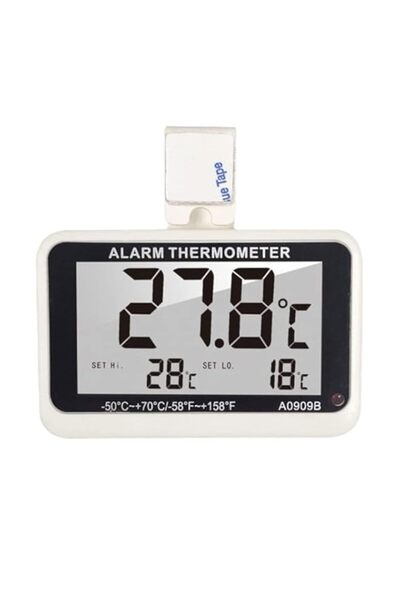 Generic IBAMA Household freezer refrigerator temperature detector, LCD indoor...