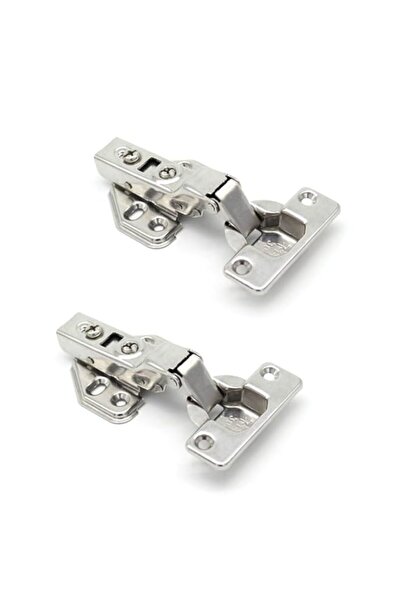 Generic walmeck Stainless Steel Soft Close Cabinet Door Hinges (2 Pieces)