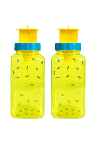 Generic KIENAI - عبوة من قطعتين من مصائد ذباب الفاكهة الخارجية، مصائد ذباب قا...