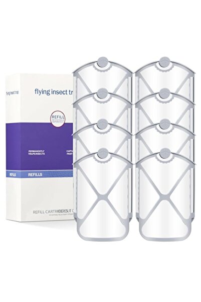 Generic مجموعة Husaco المكونة من 8 قطع، مجموعة إعادة تعبئة مصيدة الحشرات، مجم...