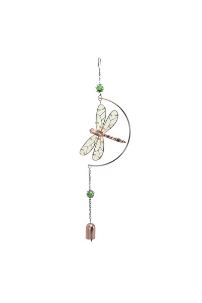 Generic Iron Acrylic Wind Chimes Dragonfly Design Waterproof Garden Ornament,...