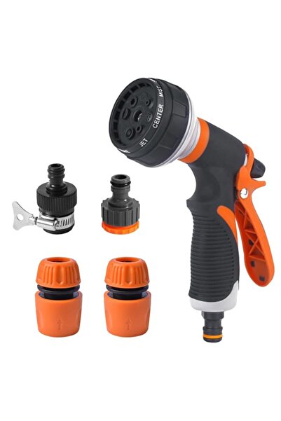 Generic Garden Hose Spray Gun – High Pressure Hose Nozzle with 8 Adjustable S...