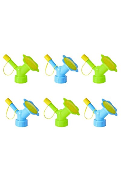 Generic BIGTHREE 6PCs Plant Watering Can Sprayer Set with 2 Nozzles, Plastic ...