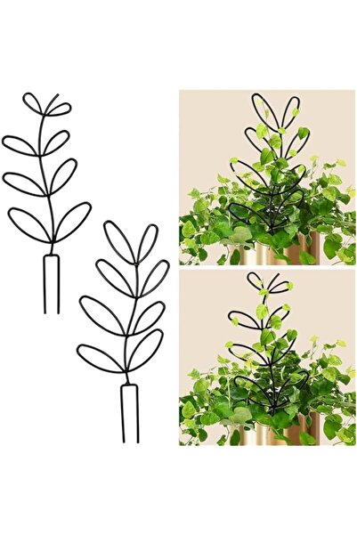 Generic 2PCS Plant Trellis, Garden Trellis for Climbing, Plants Leaf Shape Pl...
