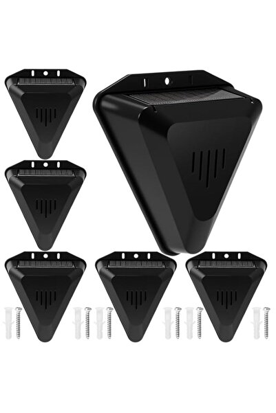 Generic طارد للحيوانات يعمل بالطاقة الشمسية، إنذار خارجي لردع نباح الكلاب، 13...