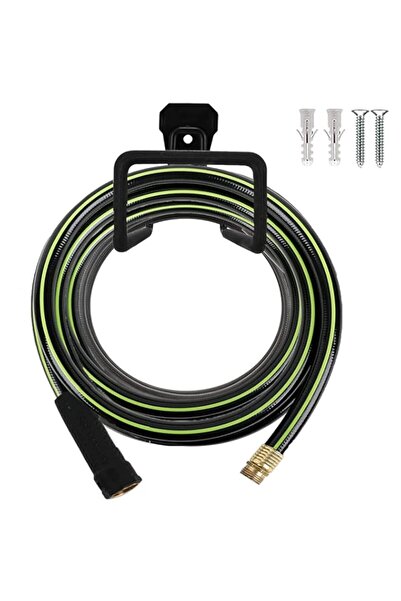 Generic حامل خرطوم مياه الحديقة من AIKEXIAN، حامل خرطوم معدني قوي يُثبت على ا...