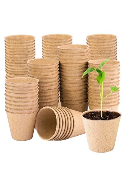 Generic أوعية الخث DELFINO، بداية بذور صديقة للبيئة، تعزز التهوية مع علامات ا...