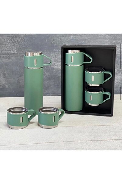 pinkflash Vacumlu 500 ml 3 bardaklı termos