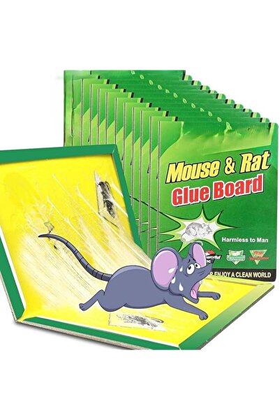 Generic مصائد الغراء NEFHEM XL 10 قطع من الصراصير والفئران والحشرات ذات الالت...