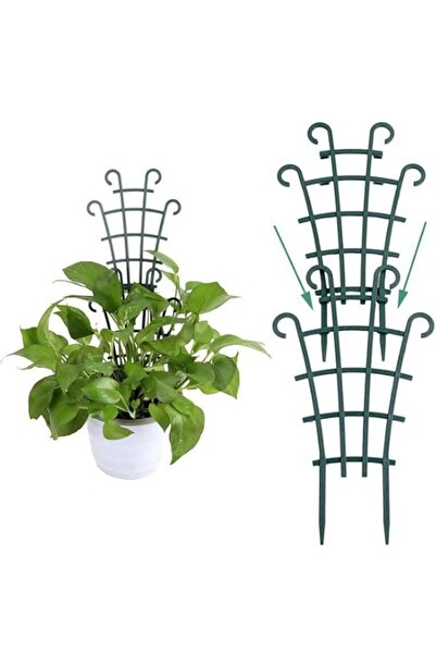 Generic 8 Pack Climbing pergola support frame, balcony green vine, rose, vine...