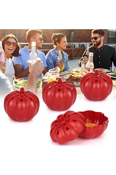 Generic مصيدة ذباب هوماركت، عبوة من 4 مصائد ذباب الفاكهة، قاتل ذباب الفاكهة آ...