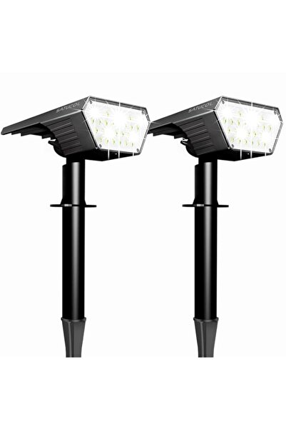 Generic Satucol 2 قطعة من مصابيح الطاقة الشمسية الخارجية، تشغيل/إيقاف تلقائي ...