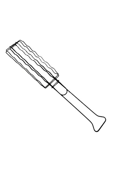 Generic نفدت الكمية - حامل شواية هوت دوج سلكي من الفولاذ المقاوم للصدأ مع 6 ف...