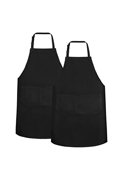 Generic EXCOVIP Set of 2 Apron for Women Men with 2 Pockets, Adjustable Kitch...