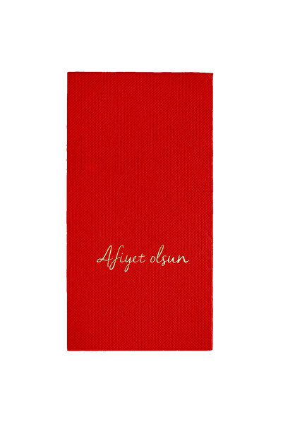 Story مناديل ورقية ملونة باللون الأحمر مقاس 40 × 40 سم من رقائق الذهب مقاس 40...