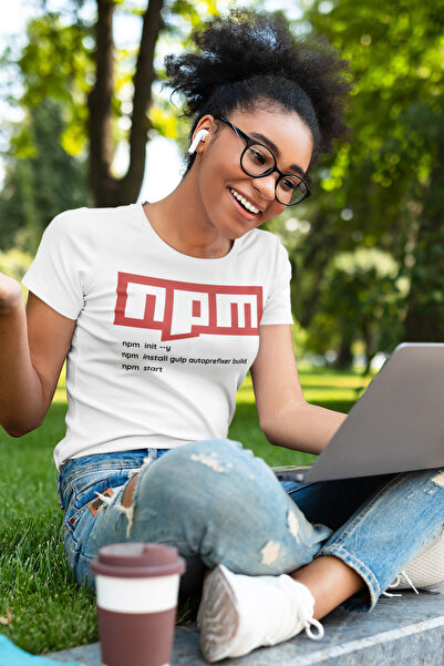 Bigonya Special for Software Engineers, Npm.Js Developer Printed, Unisex Design T-Shirt