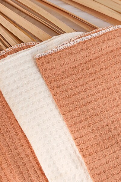 kidello Coffee Ecru Cotton Set of 7 Baby Mouth Wipes