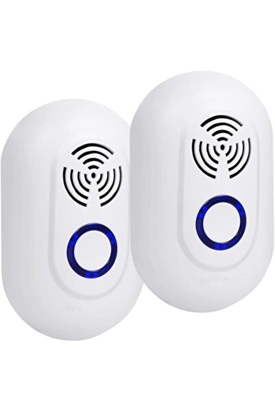 Generic جهاز طارد الآفات بالموجات فوق الصوتية من Aputue، عبوة من قطعتين من أج...