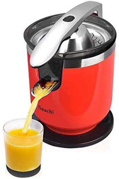 SAACHİ Citrus Juicer NL-CJ-4072 With Stainless Steel Filter (Red)