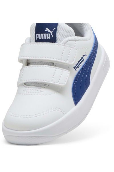Puma Courtflex V3 V Inf 310252 Ortopedik Bebek Çocuk Spor Ayakkabı MAVİ
