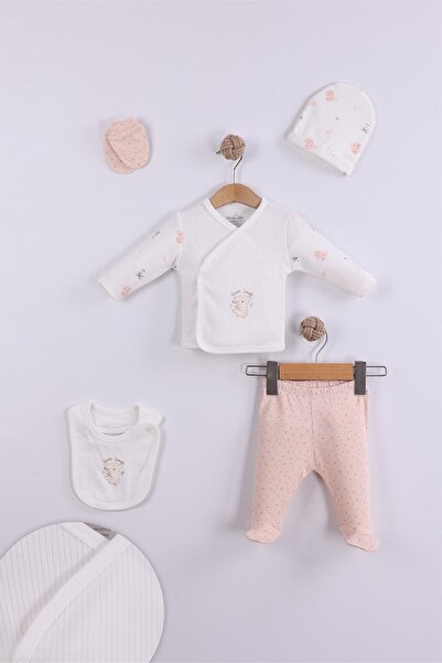 kidello مجموعة خروج المستشفى المكونة من 5 قطع بطبعة سالمون كوالا