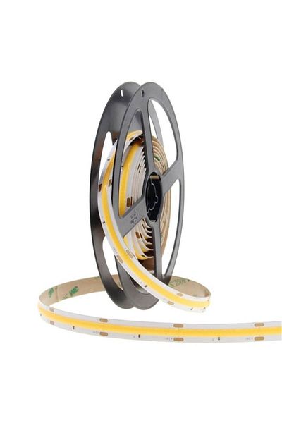 OEM Banda LED Cob 320Led/ML 12V, 12W/m, 10m, Lumina Calda 3000K