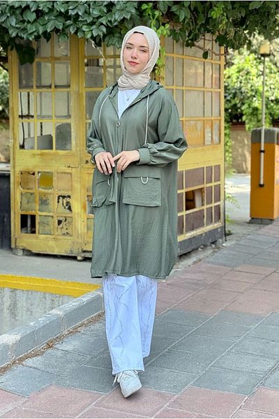 Moda Rosa 25Y7285 - Khaki - Zipper Strawberry Cap