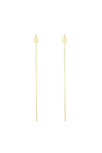 Bijuteria SORELLY Cercei Aur 14k Fir Inima