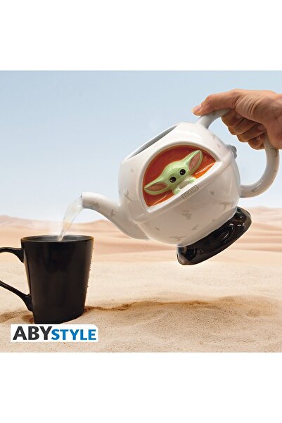 ABYstyle THE MANDALORIAN - Teapot - Grogu Spaceship - Çay Seti - ABYTAB062