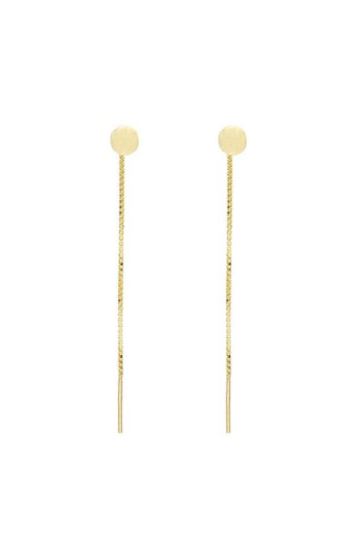 Bijuteria SORELLY Cercei Aur 14k Fir Bila 4 mm
