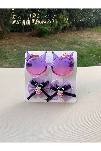 winingo 1 ADET SET- KUROMİ GÖZLÜK ve 2 ADET KUROMİ TOKA PENS'Lİ