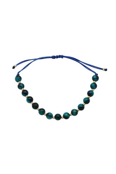 Bijuteria SORELLY Bratara Aur 14k Snur cu Agat Ocean Waves