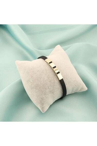 Bijuteria SORELLY Bratara Aur 14k Silicon si Placuta